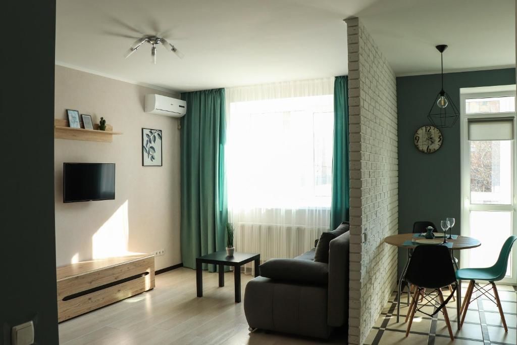 Апартаменты Blue apartments on Kotsyubinsky Avenue Винница-54