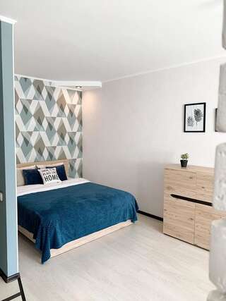 Апартаменты Blue apartments on Kotsyubinsky Avenue Винница Апартаменты с 1 спальней-16