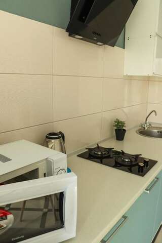 Апартаменты Blue apartments on Kotsyubinsky Avenue Винница Апартаменты с 1 спальней-41