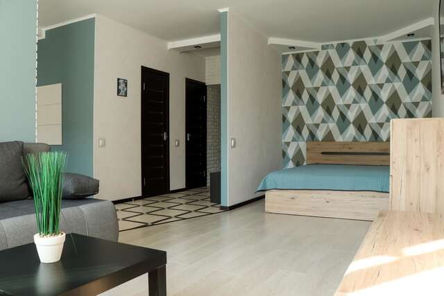 Апартаменты Blue apartments on Kotsyubinsky Avenue Винница-21