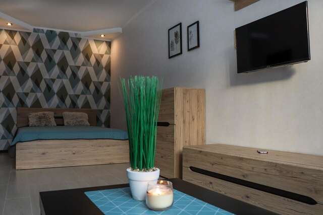 Апартаменты Blue apartments on Kotsyubinsky Avenue Винница-23