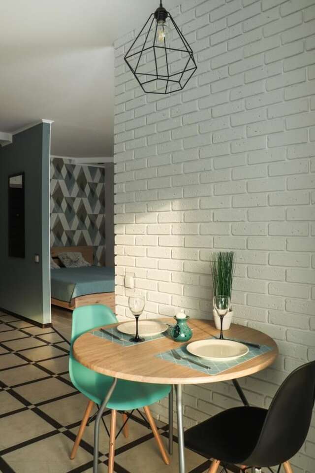 Апартаменты Blue apartments on Kotsyubinsky Avenue Винница-5