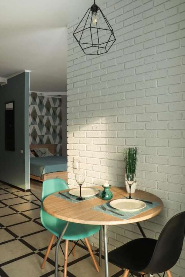 Апартаменты Blue apartments on Kotsyubinsky Avenue Винница-37