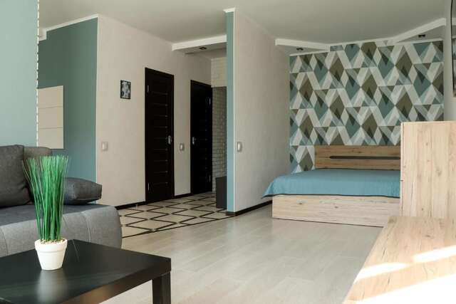 Апартаменты Blue apartments on Kotsyubinsky Avenue Винница-46