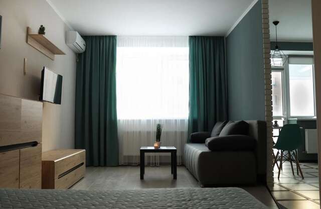 Апартаменты Blue apartments on Kotsyubinsky Avenue Винница-51