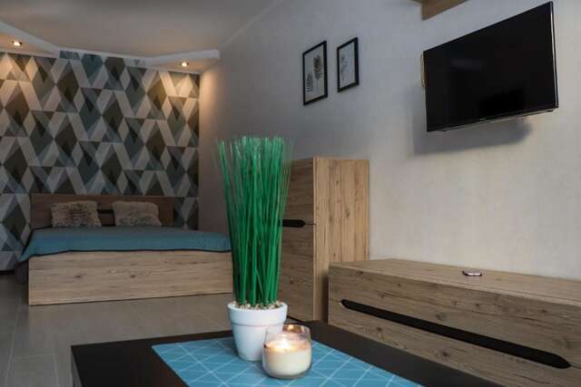 Апартаменты Blue apartments on Kotsyubinsky Avenue Винница-52