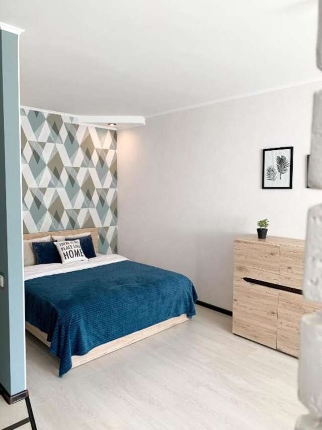 Апартаменты Blue apartments on Kotsyubinsky Avenue Винница-64